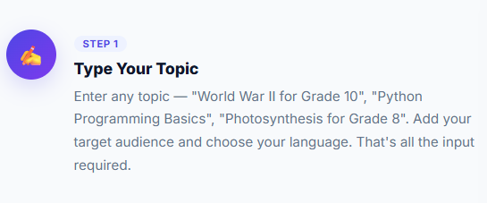 1.non automated topic1
